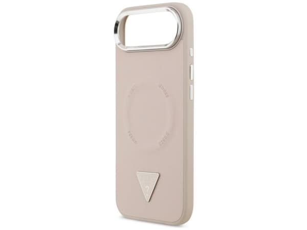 Guess Triangle Logo MagSafe-deksel til iPhone Air - rosa