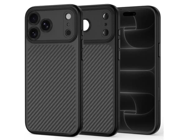 Tech-Protect MagCam MagSafe Carbon Case for iPhone 18 Pro Max / 17 Pro Max - Black