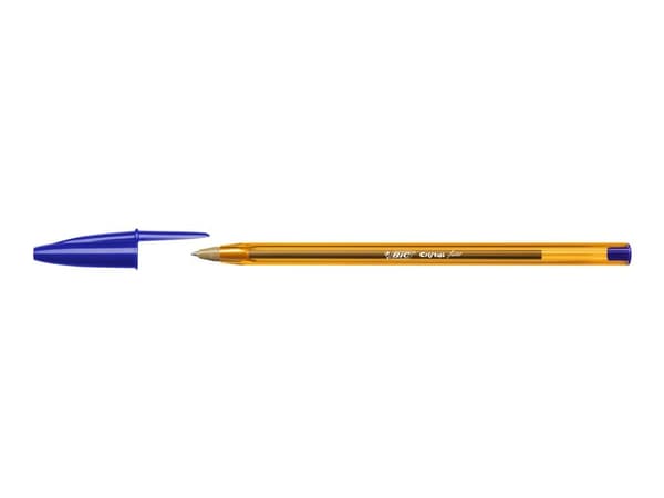 BIC Cristal Fine - Kulepenn - blå - 0.8 mm - medium (en pakke 50)