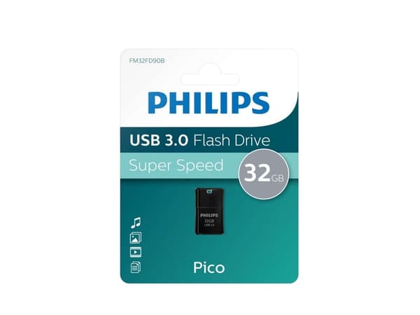 Philips FM32FD90B Pico Edition 3.0 - USB-flashstasjon - 32 GB - USB 3.0