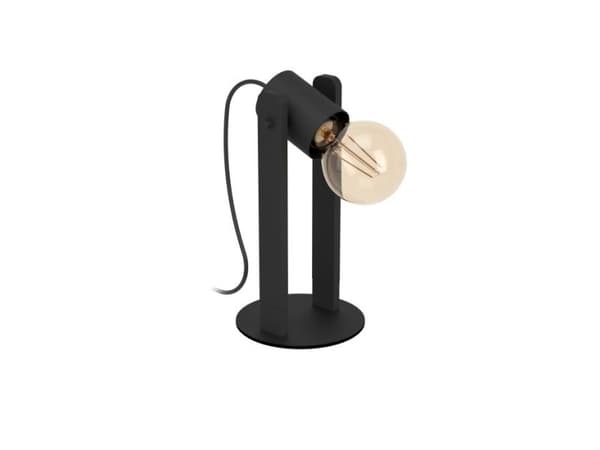 EGLO PLIMSOLL bordlampe E27 H255 sort FSC