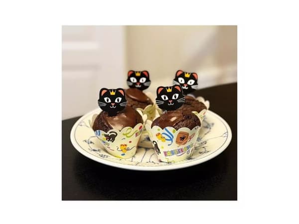 Förpackningar för Halloween-muffins, 8 st
