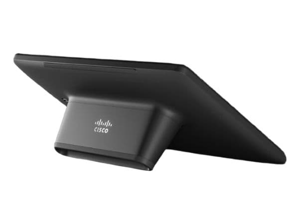 Cisco Webex Room Navigator - Table stand version - Fjernkontroll for videokonferansesystem - display - LCD - 10.1" - kabel - karbon sort
