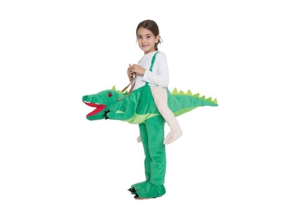 Krokodille carry me kostume, barn