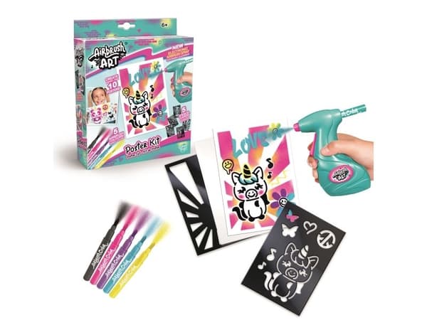 AIRBRUSH ART Mini Poster Kit