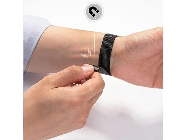 Mercury mesh-lenke til Apple Watch 38/40/41 mm sort