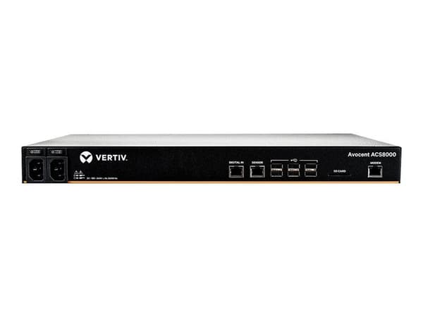 Avocent ACS Advanced Console Server ACS8032MDAC-400 - Konsolserver - 32 portar - 1GbE, RS-232 - 1U