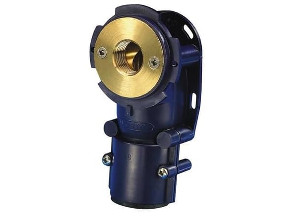 Pex koblingsdåse 1/2 - 15mm - enkelt til mur