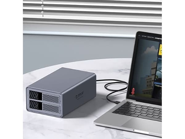 Levymallisto 2 RAID 2.5"/3.5" SATA HDD/SSD - harmaa