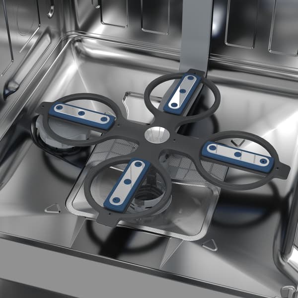 Beko BDFN26560XP - Astianpesukone - Musta