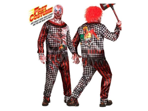 Elak clown-dräkt
