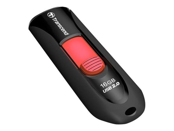 Transcend JetFlash 590 - USB-flashstasjon - 16 GB - USB 2.0