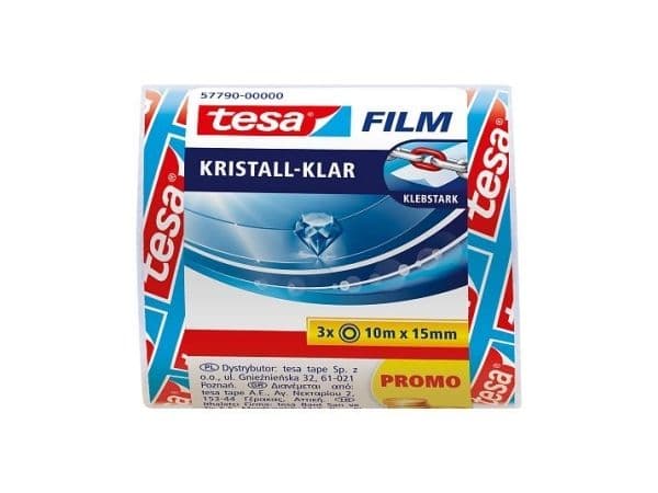 TESA Express, 50 m, Läpinäkyvä, Polypropeeni (PP), 50 mm