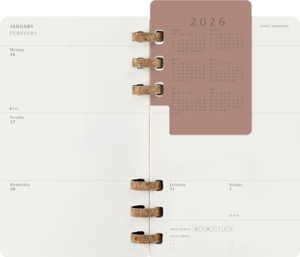 Spiral Planner 12M Large Sort 2026