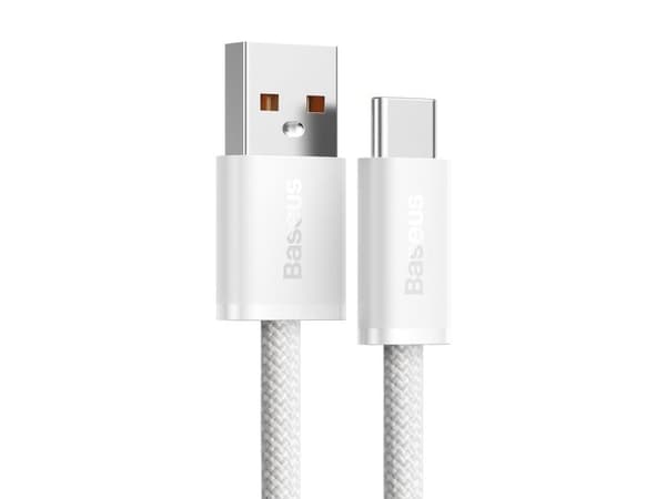 Baseus Dynamic Series USB till USB typ C-kabel 100W 2m vit (CALD000702)