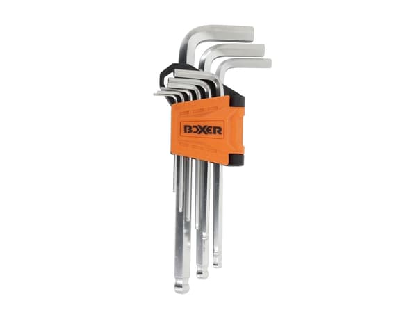 Boxer® unbrakonøglesæt 9 dele krom-vanadium
