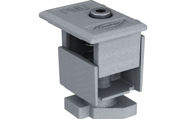 Fischer 519784, Endeklemme, Aluminium, 10 stykker