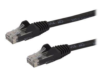 StarTech.com N6PATC2MBK, 2 m, Cat6, U/UTP (UTP), RJ-45, RJ-45, musta