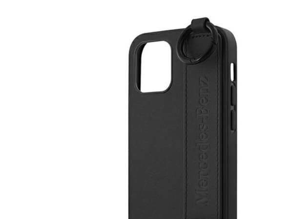 Mercedes Strap Line-etui til iPhone 12 mini - svart