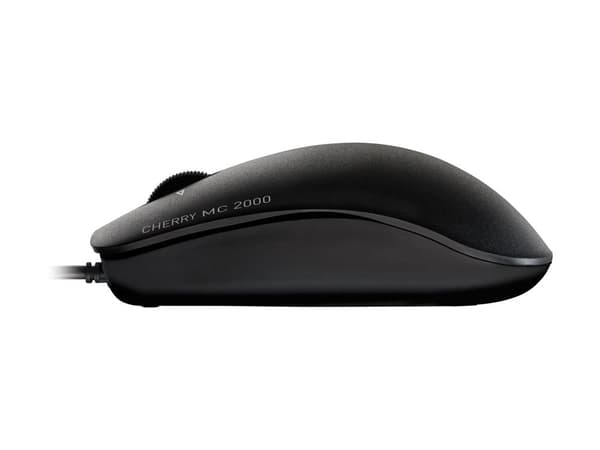 CHERRY MC 2000, Molempikätinen, IR LED, USB A-tyyppi, 1600 DPI, Musta