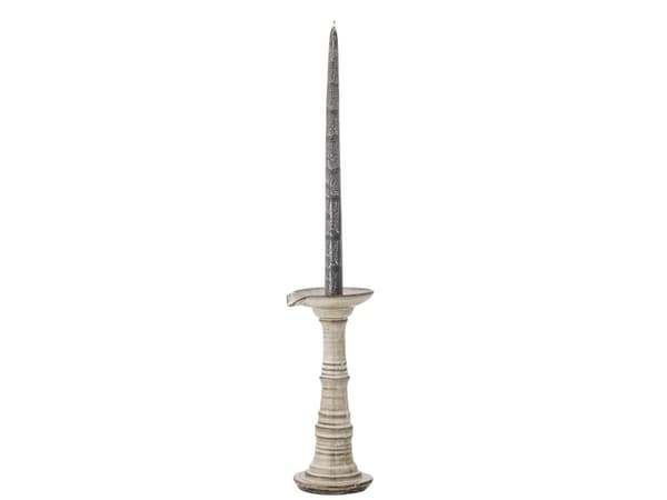Bloomingville Creative Collection Rigby ljusstake grå stengods