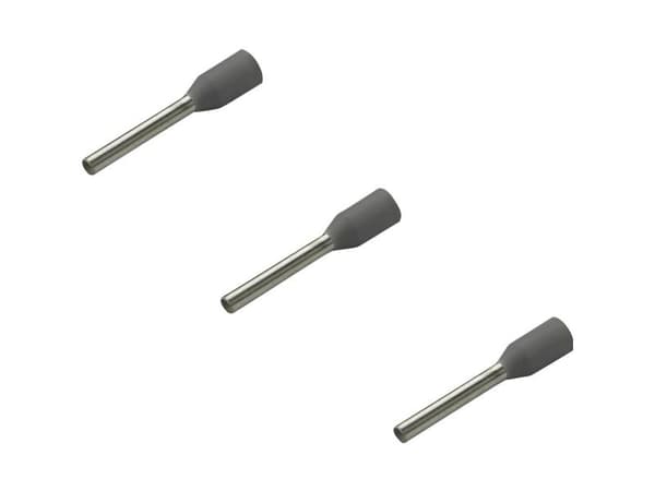 Rittal 4051641 Kaapelikengät 0,75 mm² Harmaa 1000 kpl.