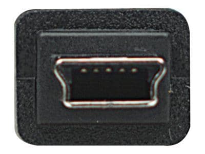 Manhattan 333375, 1,8 m, USB A, Mini-USB B, USB 2.0, Hanstik/Hanstik, Sort