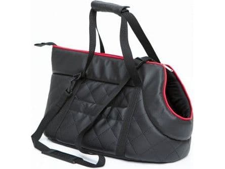 HOBBYDOG R3 ECO LEATHER BAG BLACK
