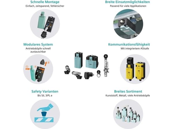 Siemens 3SE5000-0AK00 Roterande drivenhet Svart 1 st
