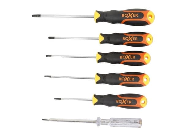 Boxer® ruuvimeisselisarja TORX 6 osaa