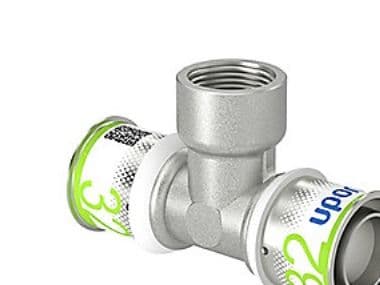 UPONOR S-PRESS PLUS tee reduceret m/muffe 32x3/4 "FT-32