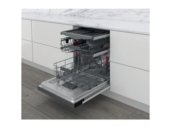 WHIRLPOOL WBC3C34PFX - Diskmaskin - Rostfritt stål