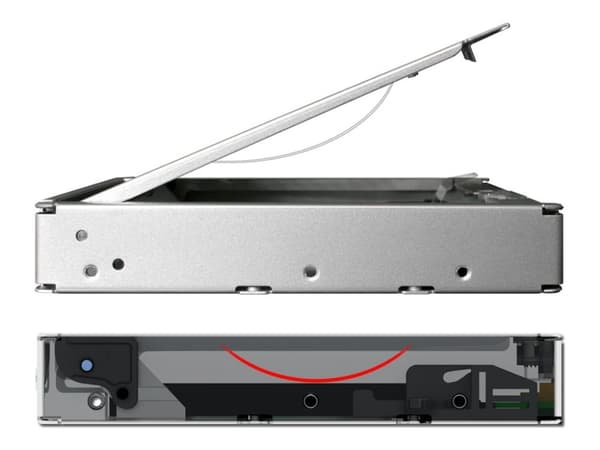 Cremax ICY Dock MB982SP-1s - Ramme - 3,5" til 2,5" - sølv