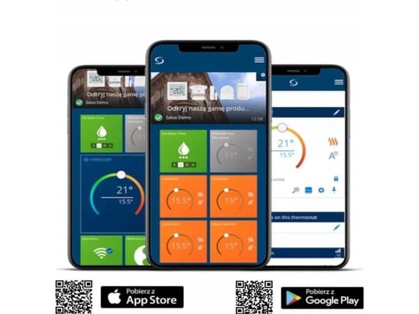 Salus TS600 Rumføler uden display til styring fra App