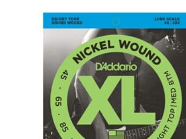 D''Addario EXL165, Gitarr, Stål, Bas, 4 styck
