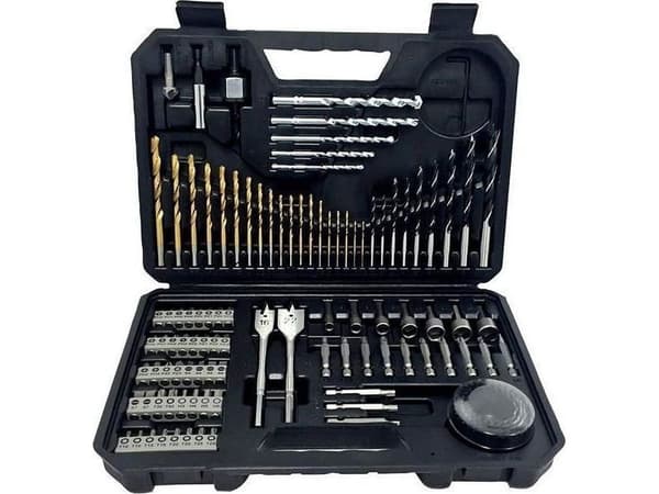 Bosch borrmaskinset 103 delar tinnbeläggning