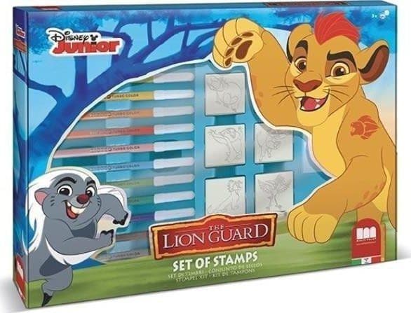 Multiprint Lion Guard, Stämpelset för barn, 3 År, Giftfri, Multifärg