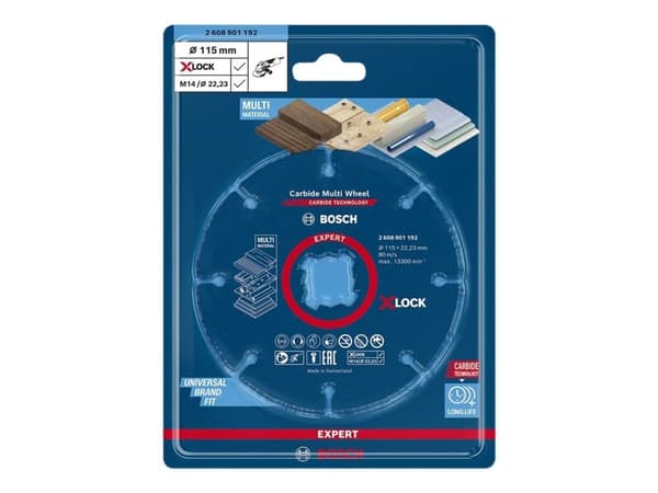 Bosch SKÄRSKÄR XL MULTIWHEEL 115MM HM