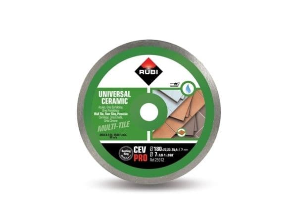 Rubi diamantblad CEV 180 x 22,2 mm PRO (RUBI25912)