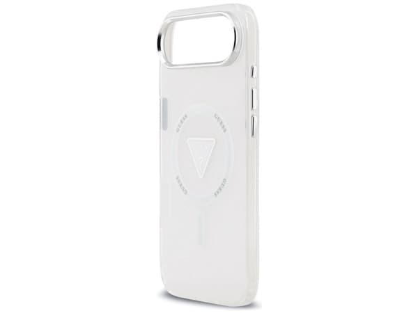 Guess IML Gradient Triangle Logo MagSafe Case for iPhone Air - Clear
