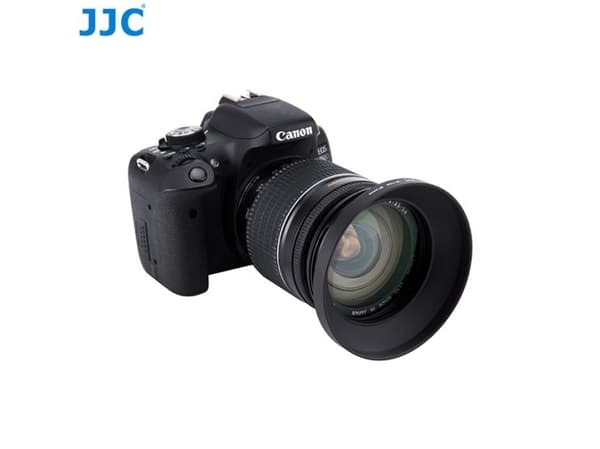 JJC linse hette JJC 72 mm bred metall linse hette