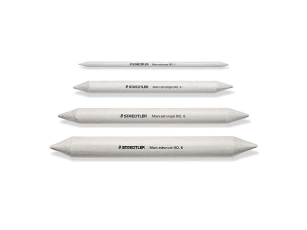 Staedtler 5426-S BK4, Vit, Rund, Papperslåda, 4 styck