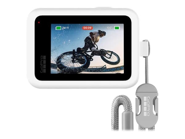 GoPro silikonetui og ledning, hvit