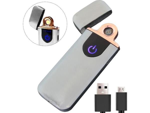 ATL AG773B USB-plasmatennlighter sølv