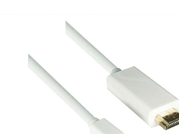 MicroConnect - Adapterkabel - Mini DisplayPort hann til HDMI hann - 1.8 m