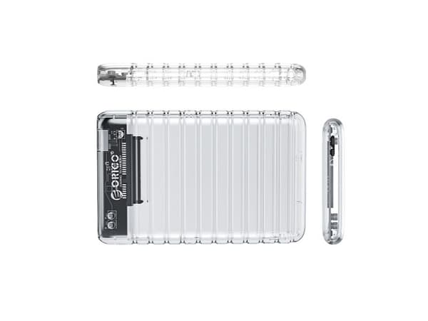 Orico 2139U3-V1 2,5" HDD/SSD USB Micro-B 5Gb/s diskdriv - transparent