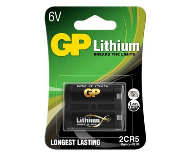 Gp 2cr5-ci lithium-batteri 6v stk