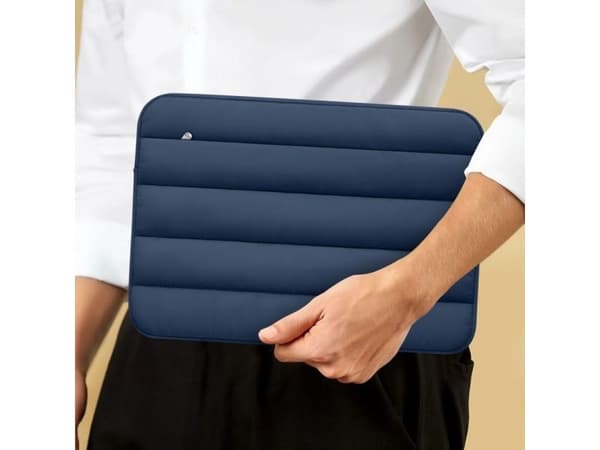 Tech-Protett fluffy laptopveske 13-14 - navy blue