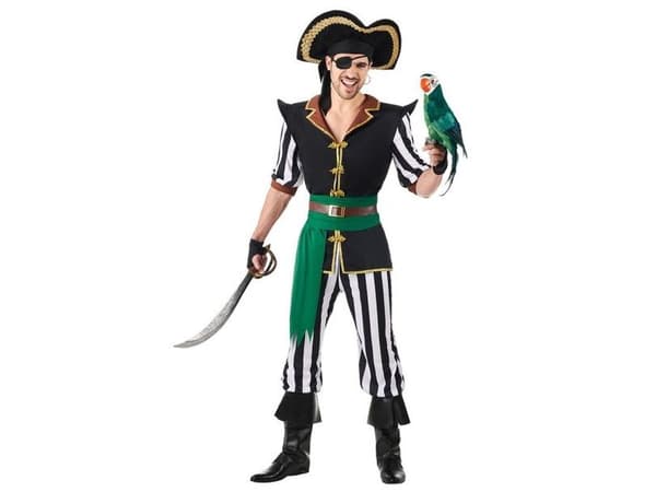 Pirat kostume