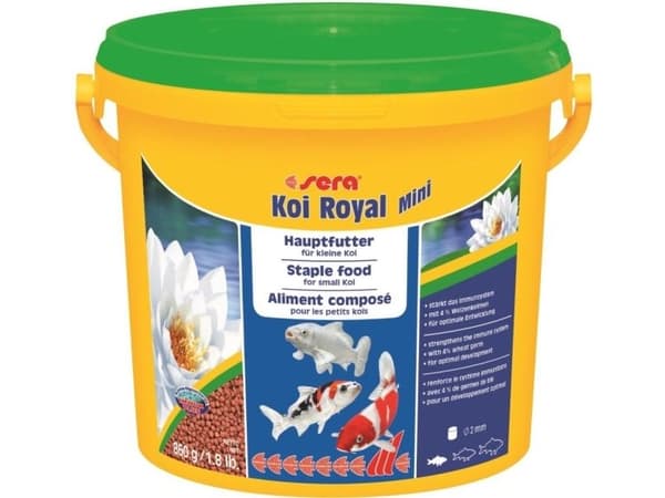 Sera KOI ROYAL MINI foder 3800 ml hink